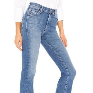 Mother Denim - The Insider Crop Step Fray